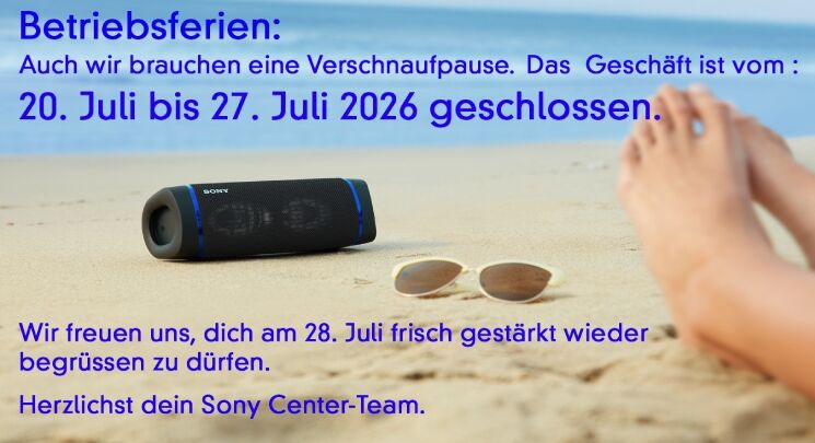 Slider Betriebferien 20.Juli bis 27.07.2026. beach